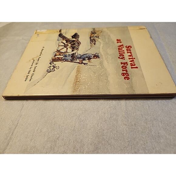 Survival at Valley Forge by Carole Charles 1975 A Narrative Poem Hardback - Picture 9 of 16
